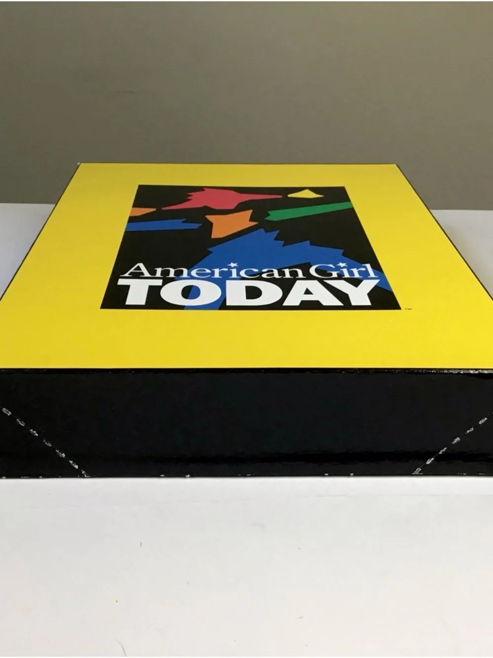 2002 EMPTY BOX American Girl Today Yellow/Black Accessory Ice Dance Outfit